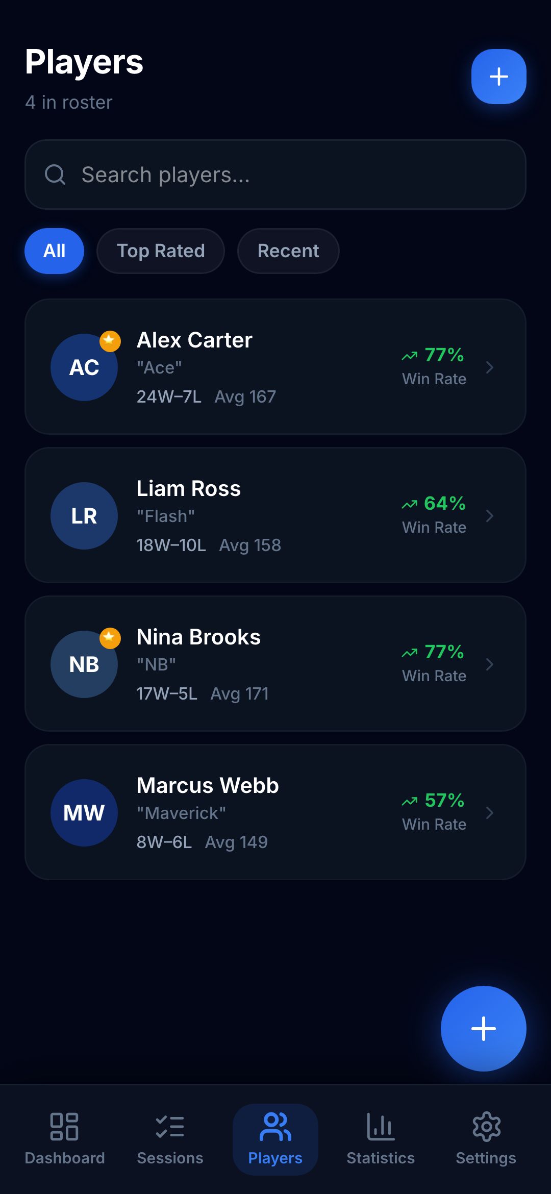 1w Dart Match screenshot 6